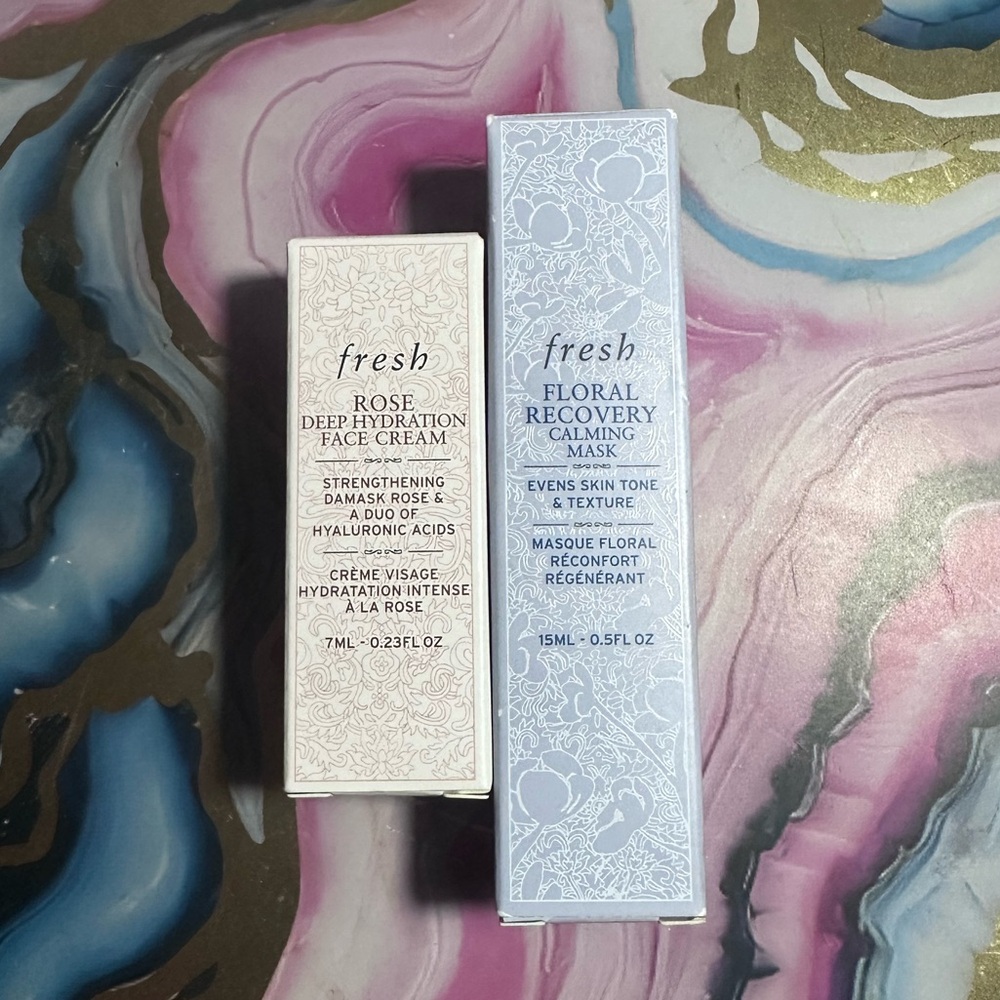 Travel Size Fresh Face Cream & Mask